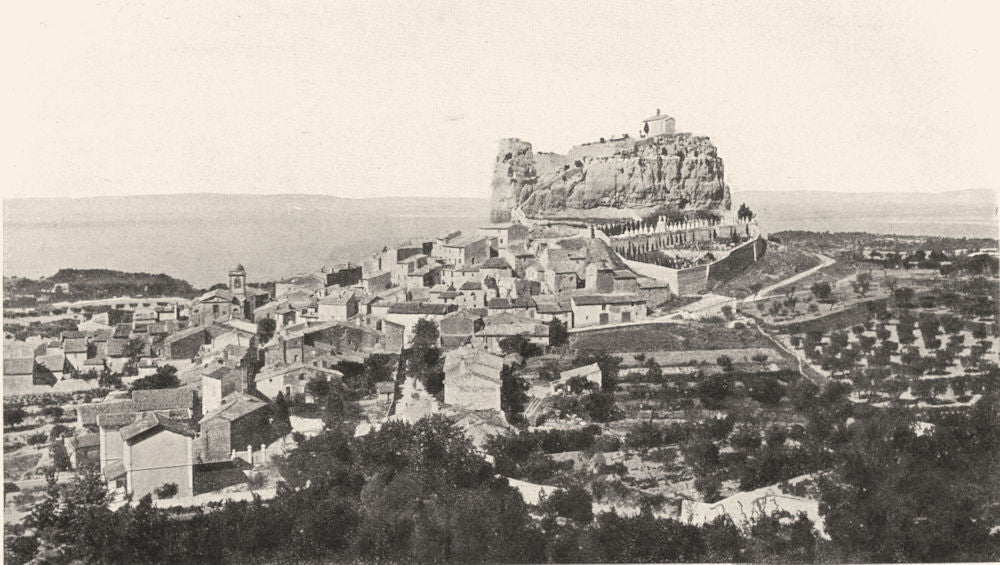 BOUCHES-DU-RHÔNE. Vitrolles. SMALL. 1902 old antique vintage print picture